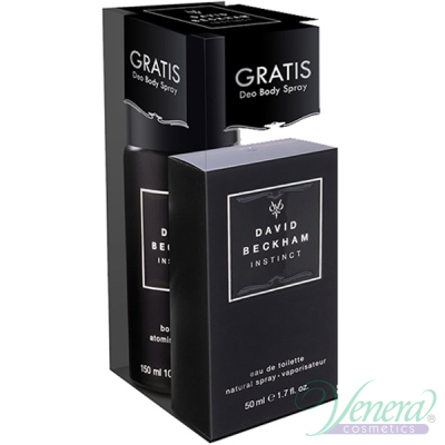 David Beckham Instinct Комплект (EDT 50ml + Deo Spray 150ml) за Мъже Мъжки Комплекти
