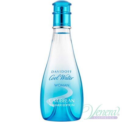 Davidoff Cool Water Caribbean Summer Edition EDT 100ml за Жени БЕЗ ОПАКОВКА Дамски Парфюми без опаковка