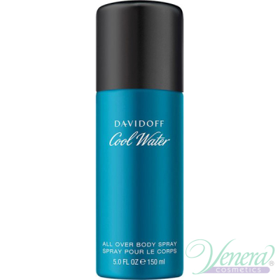 Davidoff Cool Water Deo Body Spray 150ml за Мъже Мъжки продукти за лице и тяло
