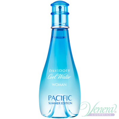 Davidoff Cool Water Pacific Summer Edition EDT 100ml за Жени БЕЗ ОПАКОВКА Дамски Парфюми без опаковка