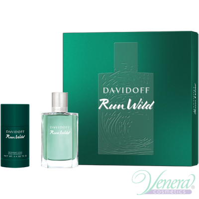 Davidoff Run Wild Комплект (EDT 100ml + Deo Stick 75ml) за Мъже Мъжки Комплекти