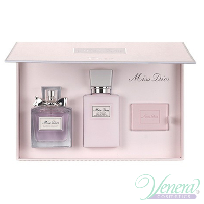Dior Miss Dior Blooming Bouquet Комплект (EDT 50ml + Body Milk 75ml + Silky Soap 25g) за Жени Дамски Комплекти