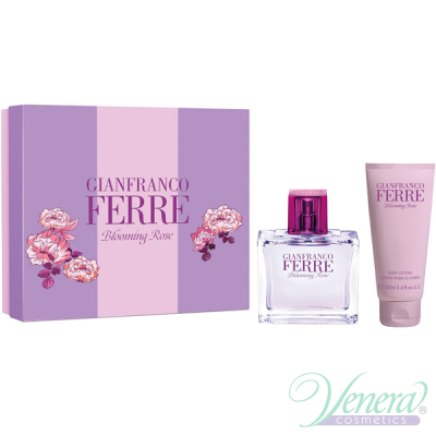 Ferre Blooming Rose Set (EDT 50ml + BL 100ml) за Жени Дамски Комплекти