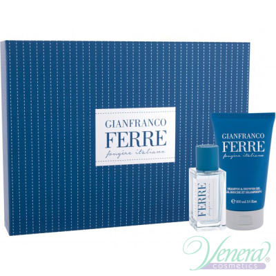 Ferre Fougere Italiano Комплект (EDT 50ml + SG 100ml) за Мъже Мъжки Комплекти
