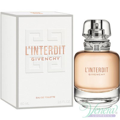Givenchy L'Interdit Eau de Toilette EDT 80ml за Жени Дамски Парфюми