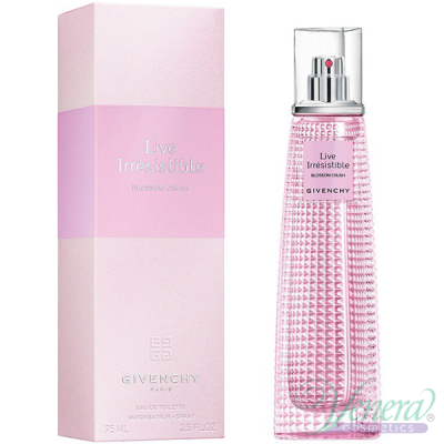 Givenchy Live Irresistible Blossom Crush EDT 75ml  за Жени Дамски Парфюми 