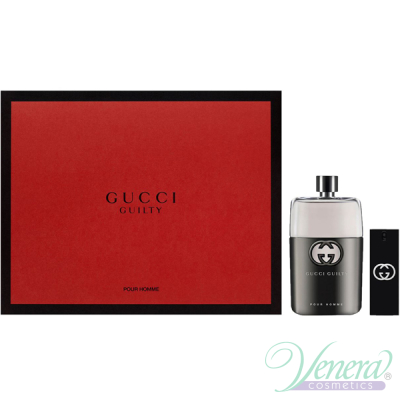 Gucci Guilty Pour Homme Комплект (EDT 150ml + EDT 30ml) за Мъже Мъжки Комплекти