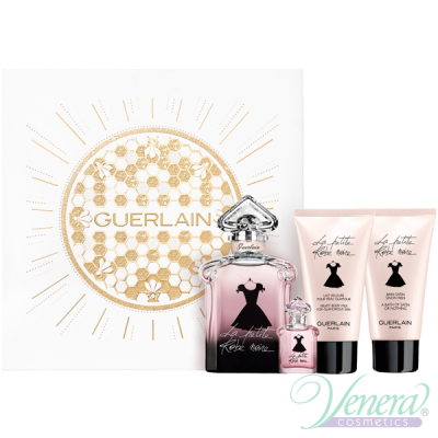 Guerlain La Petite Robe Noire Комплект (EDP 100ml + EDP 5ml + BL 75ml + SG 75ml) за Жени Дамски Комплекти