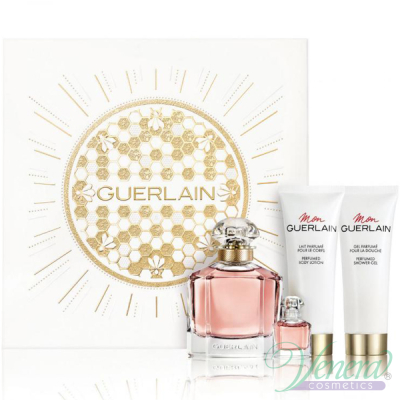 Guerlain Mon Guerlain Комплект (EDP 100ml + EDP 5ml + BL 75ml + SG 75ml) за Жени Дамски Комплекти