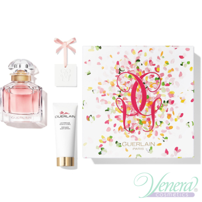 Guerlain Mon Guerlain Комплект (EDP 50ml + BL 75ml + Ceramica) за Жени Дамски Комплекти