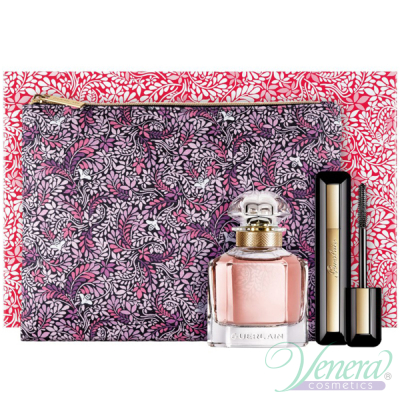 Guerlain Mon Guerlain Комплект (EDP 50ml + Mascara 8,5ml + Bag) за Жени Дамски Комплекти