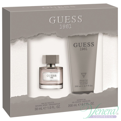 Guess 1981 Комплект (EDT 30ml + Shower Gel 200ml) за Мъже Мъжки Комплекти