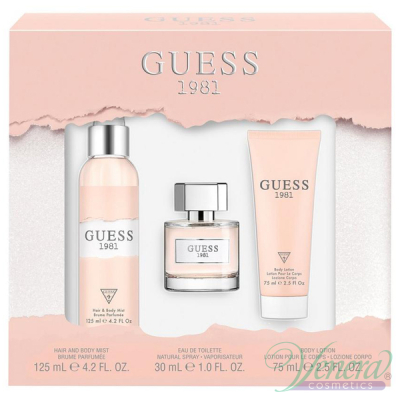 Guess 1981 Комплект (EDT 30ml + Body Lotion 75ml + Body Mist 125ml) за Жени Дамски Комплекти
