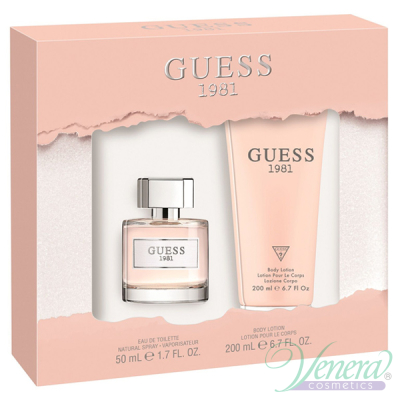 Guess 1981 Комплект (EDT 50ml + Body Lotion 200ml)) за Жени Дамски Комплекти