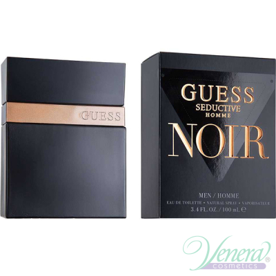 Guess Seductive Noir Homme EDT 100ml за Мъже Мъжки Парфюми