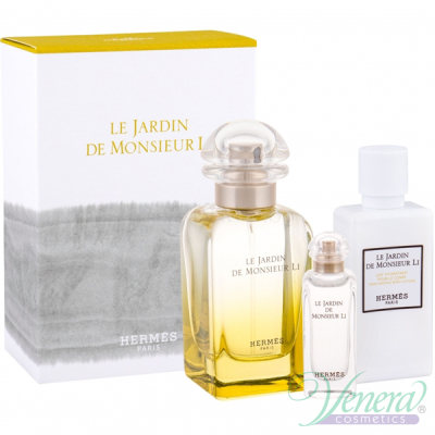 Hermes Le Jardin de Monsieur Li Комплект (EDT 50ml + EDT 7.5ml + BL 40ml) за Мъже и Жени Унисекс Парфюми