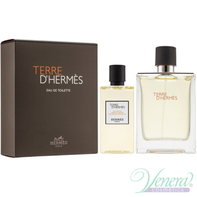 Hermes Terre D'Hermes Комплект (EDT 100ml + Shower Gel 80ml) за Мъже Мъже Комплекти