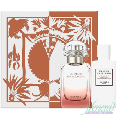 Hermes Un Jardin Sur La Lagune Комплект (EDT 50ml + BL 40ml) за Мъже и Жени Унисекс Комплекти