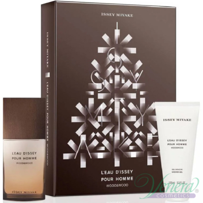 Issey Miyake L'Eau D'Issey Pour Homme Wood & Wood Комплект (EDP 50ml + SG 100ml) за Мъже Мъжки Парфюми