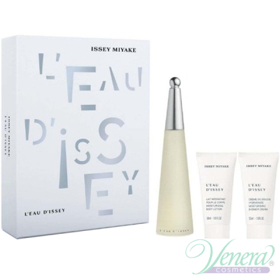 Issey Miyake L'Eau D'Issey Комплект (EDT 50ml + BL 50ml + SG 50ml) за Жени Дамски Комплекти
