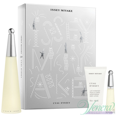 Issey Miyake L'Eau D'Issey Комплект (EDT 100ml + EDT 10ml + BL 50ml) за Жени Дамски Комплекти