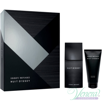 Issey Miyake Nuit D'Issey Комплект (EDT 75ml + SG 100ml) за Мъже Мъжки Комплекти