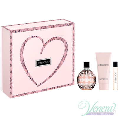Jimmy Choo Комплект (EDP 100ml + EDP 7.5ml + BL 100ml) за Жени Дамски Комплекти