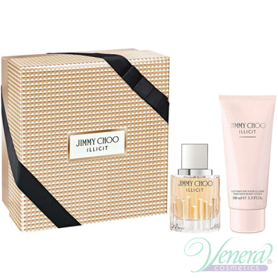 Jimmy Choo Illicit Комплект (EDP 60ml + BL 100ml) за Жени Дамски Комплекти
