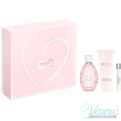 Jimmy Choo L'Eau Комплект (EDT 90ml + BL 100ml + EDT 7.5ml) за Жени Дамски Комплекти