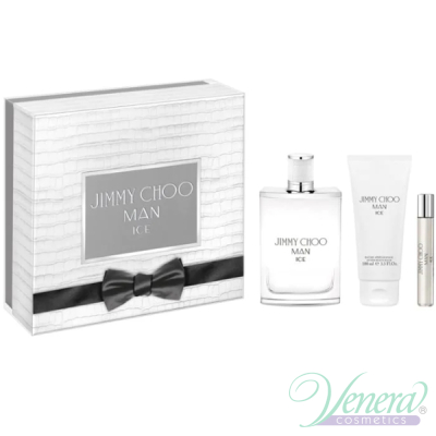 Jimmy Choo Man Ice Комплект (EDT 100ml + AS Balm 100ml + EDT 7.5ml) за Мъже Мъжки Комплекти