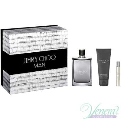 Jimmy Choo Man Комплект (EDT 100ml + AS Balm 100ml + EDT 7.5ml) за Мъже Мъжки Комплекти