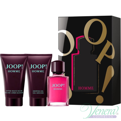 Joop! Homme Комплект (EDT 30ml + AS Balm 50ml + SG 50ml) за Мъже Мъжки комплекти