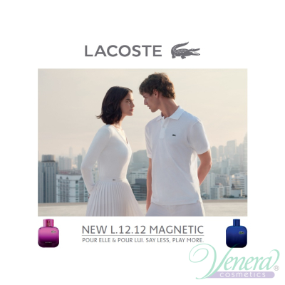 Lacoste Eau de Lacoste L.12.12 Pour Lui Magnetic EDT 100ml за Мъже БЕЗ ОПАКОВКА Мъжки Парфюми без опаковка