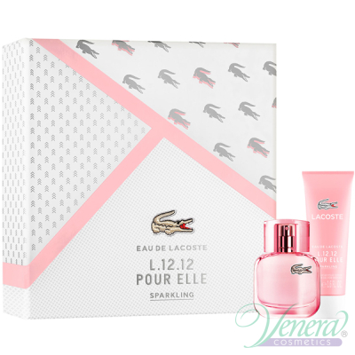 Lacoste Eau de Lacoste L.12.12 Pour Elle Sparkling Комплект (EDT 30ml + SG 50ml) за Жени Дамски Комплекти