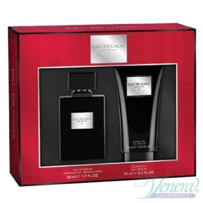 Lady Gaga Eau de Gaga 001 Комплект (EDP 50ml + SG 75ml) за Жени Дамски Комплекти