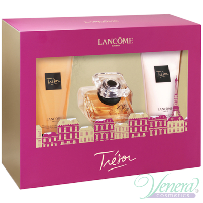 Lancome Tresor Комплект (EDP 30ml + BL 50ml + SG 50ml) за Жени Дамски Комплекти