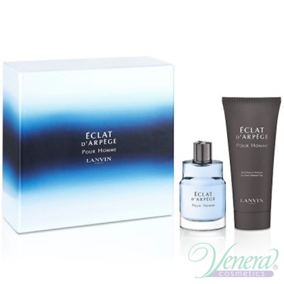Lanvin Eclat D'Arpege Pour Homme Комплект (EDT 50ml + SG 100ml) за Мъже Мъжки Комплекти