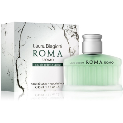 Laura Biagiotti Roma Uomo Cedro EDT 75ml за Mъже Мъжки Парфюми 