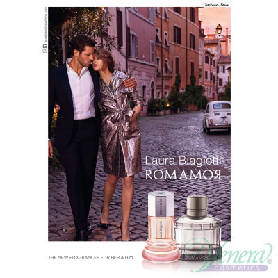 Laura Biagiotti Romamor Uomo EDT 75ml за Мъже Мъжки Парфюми