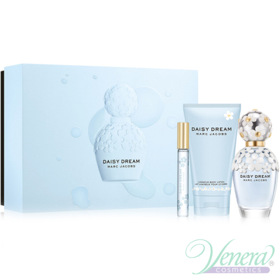 Marc Jacobs Daisy Dream Комплект (EDT 100ml + EDT 10ml + BL 150ml) за Жени Дамски Комплекти