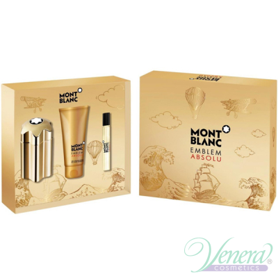 Montblanc Emblem Absolu Комплект (EDT 100ml  + EDT 7.5ml + SG 100ml) за Мъже Мъжки Комплекти