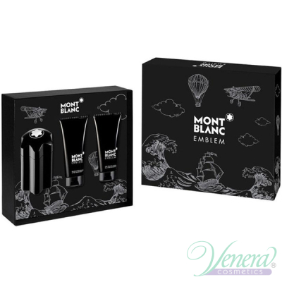 Montblanc Emblem Комплект (EDT 100ml + SG 100ml + AS Balm 100ml) за Мъже Мъжки Комплекти