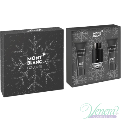 Montblanc Explorer Комплект (EDP 100ml + AS Balm 100ml + SG 100ml) за Мъже Мъжки Комплекти
