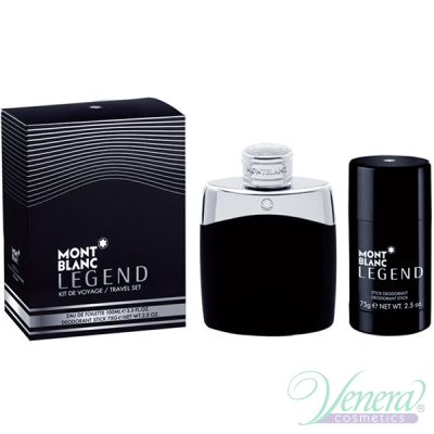 Mont Blanc Legend Комплект (EDT 100ml + Deo Stick 75ml) за Мъже Мъжки Парфюми
