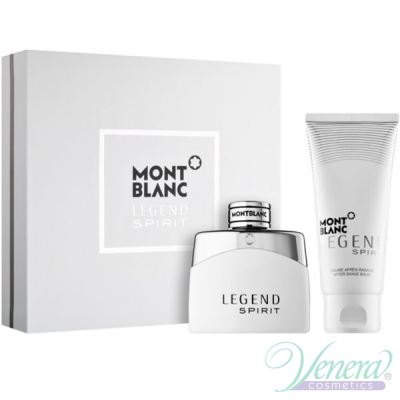 Mont Blanc Legend Spirit Комплект (EDT 50ml + AS Blam 100ml) за Мъже Мъжки Комплекти