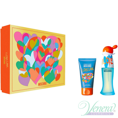 Moschino Cheap & Chic I Love Love Комплект (EDT 30ml + BL 50ml) за Жени Дамски Комплекти