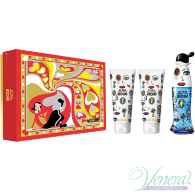 Moschino So Real Cheap & Chic Set (EDT 50ml + BL 100ml + SG 100ml) за Жени Дамски Комплекти