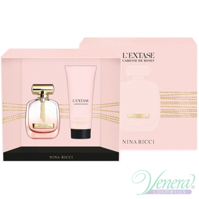 Nina Ricci L'Extase Caresse de Roses Комплект (EDP 50ml + BL 100ml) за Жени Дамски Комплекти