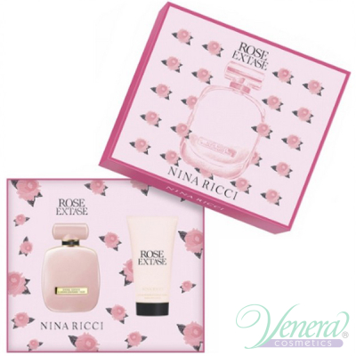 Nina Ricci Rose Extase Комплект (EDT 50ml + BL 75ml) за Жени Дамски Комплекти