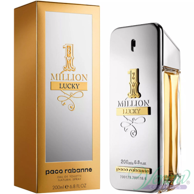 Paco Rabanne 1 Million Lucky EDT 200ml за Мъже Мъжки Парфюми
